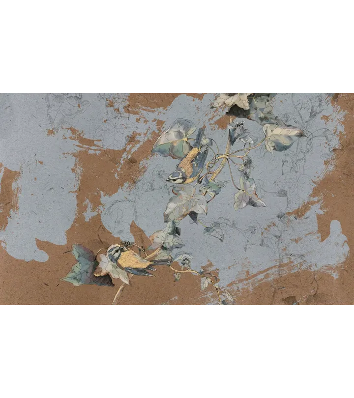 Conneto Seamless Wallpaper with Reed Design for Stylish Interiors | Art Vision Decor