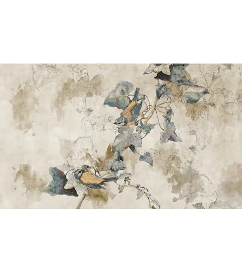 Conneto Seamless Wallpaper with Reed Design for Stylish Interiors | Art Vision Decor