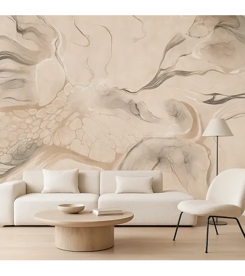 Lava Lines – Contemporary Wallpapers with Flowing Mineral Textures | ART VISION DECOR