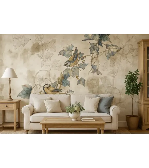 Conneto Seamless Wallpaper with Reed Design for Stylish Interiors | Art Vision Decor