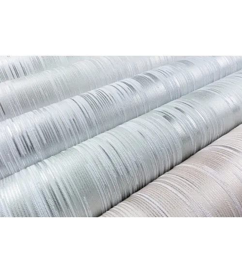 Vinyl Foam wallpaper on non-woven base Vinil RAIN DHS-1587-01 white