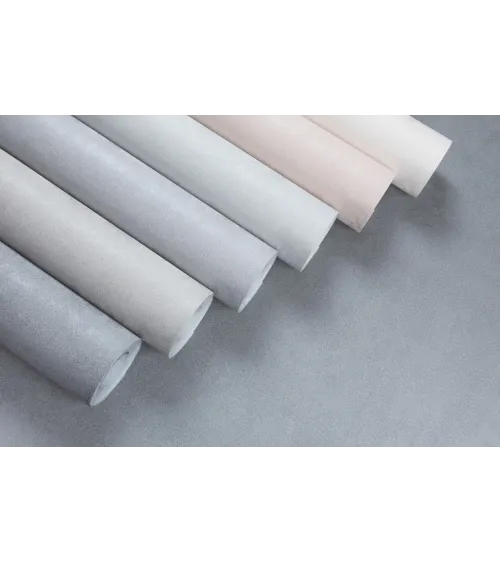 Cascad Wallpaper Collection – Soft Mineral Texture with Elegant Sheen | Art Vision Decor SHT-1663-04 Cold Gray