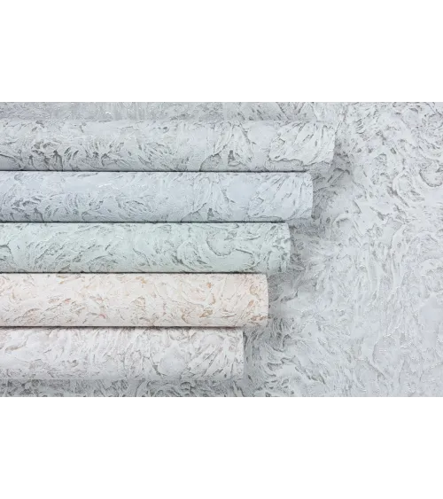 Vinyl Foam wallpaper on non-woven base Vinil ESFERO DHS-1596-04 Gold Beige