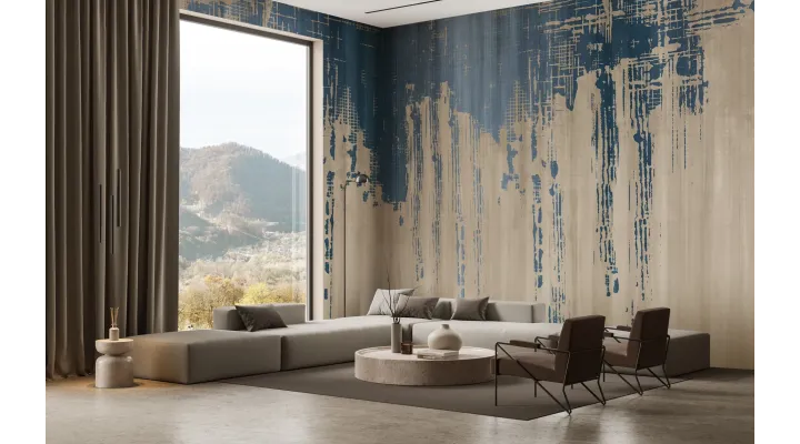Infanzia – Abstract Seamless Wallpaper with Industrial Texture | Art Vision Decor
