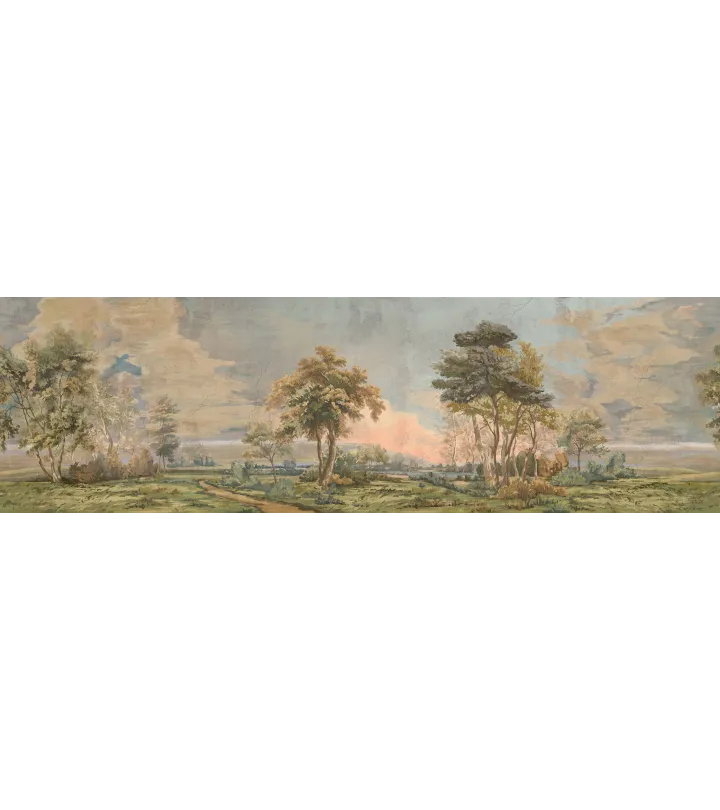 Forest Sounds Seamless Wallpaper | Luxury Earth-Tone Wall Design by Art Vision Decor