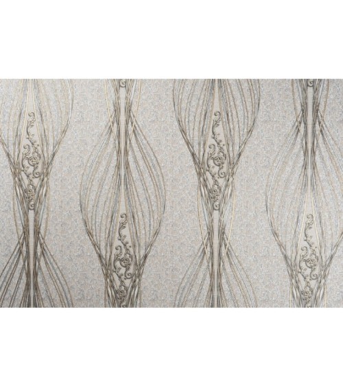 Vinyl Foam wallpaper on non-woven base Vinil Italy  DHS-1322/1 Golden Brown 10,05 x 1,06 m