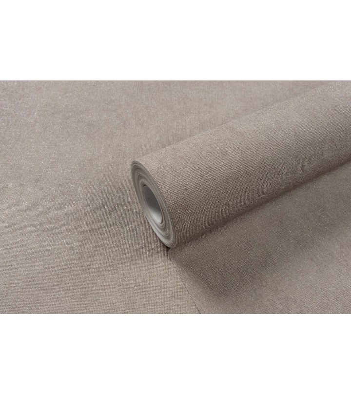 Hot Embossed wallpaper on Non-Woven Base Vinil Rima SHT 6-1565 Silver-Brown 10,05 x 1,06 m