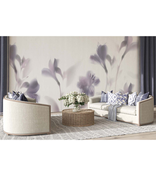 Wall Mural "Flowers in the fog" buy with delivery