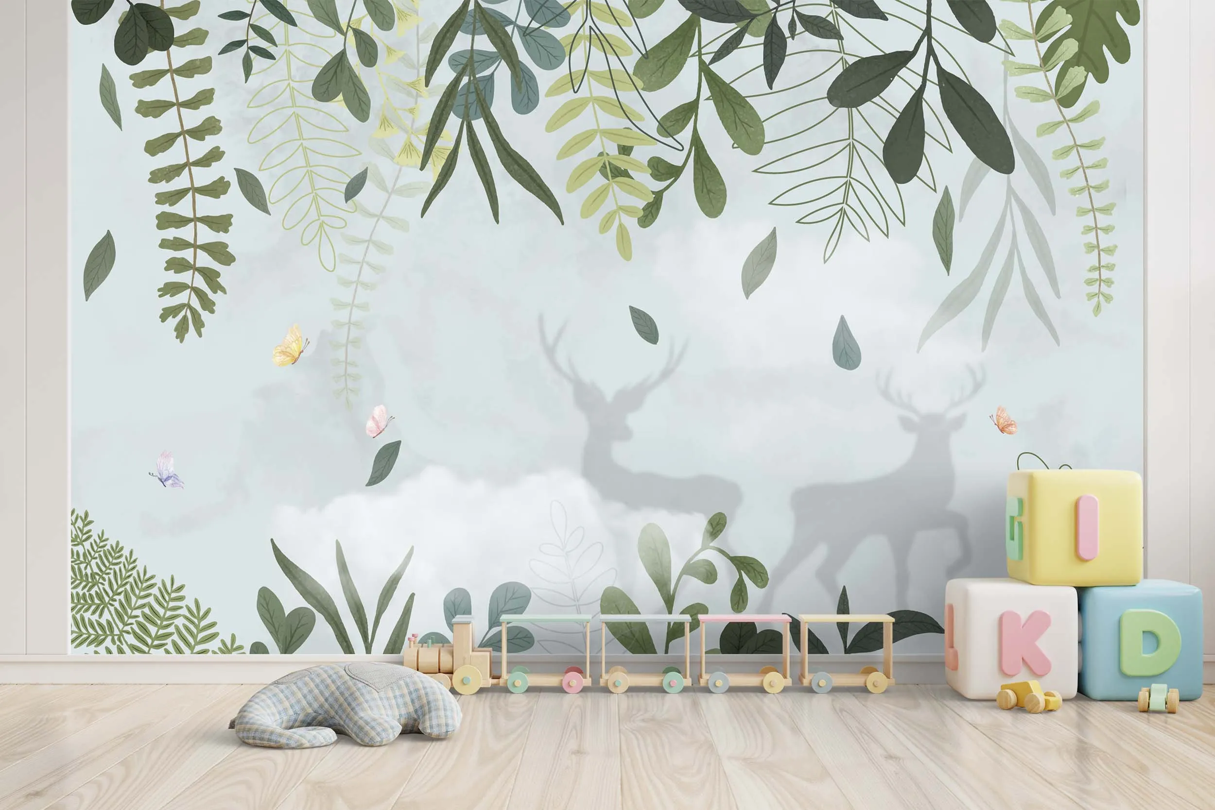 Enchanted Forest – Woodland Animal Wallpaper for Kids | Art Vision Decor