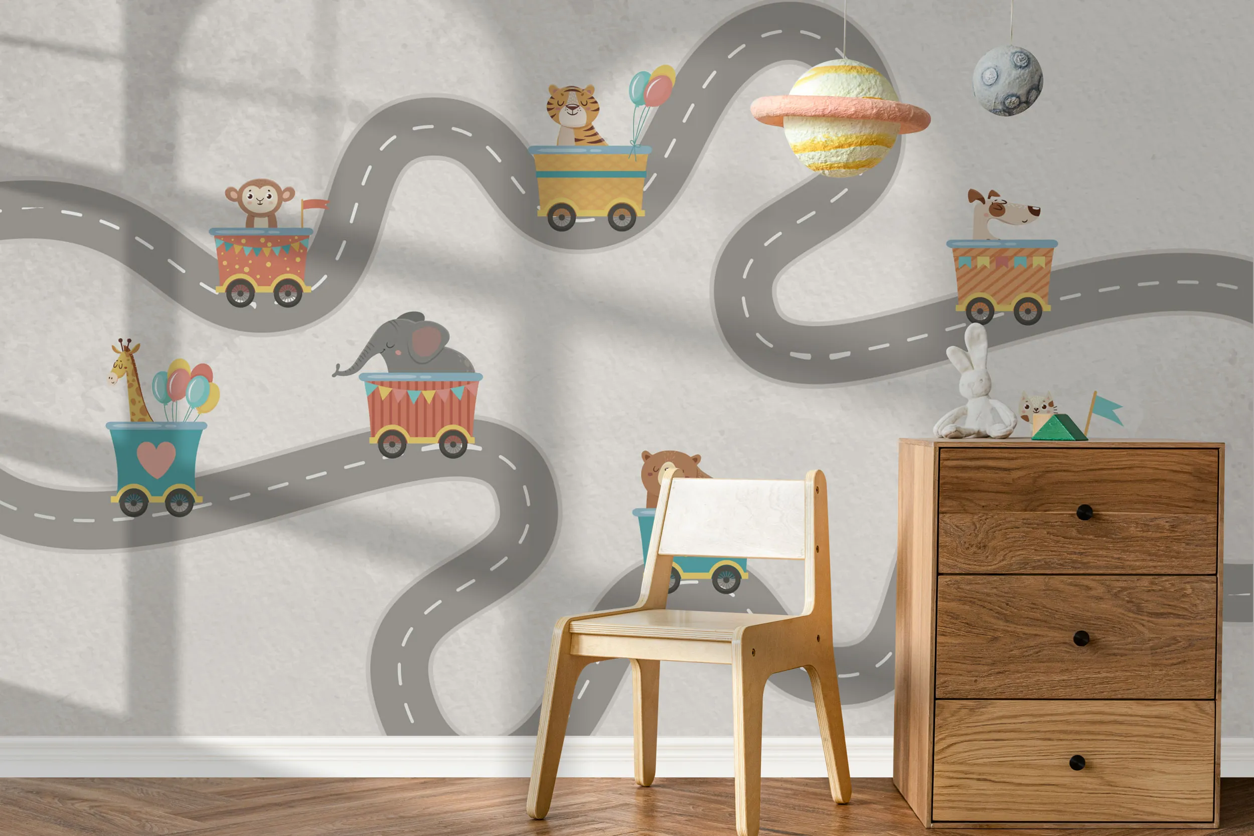Enchanted Woodland Wallpaper - Whimsical Forest Animals