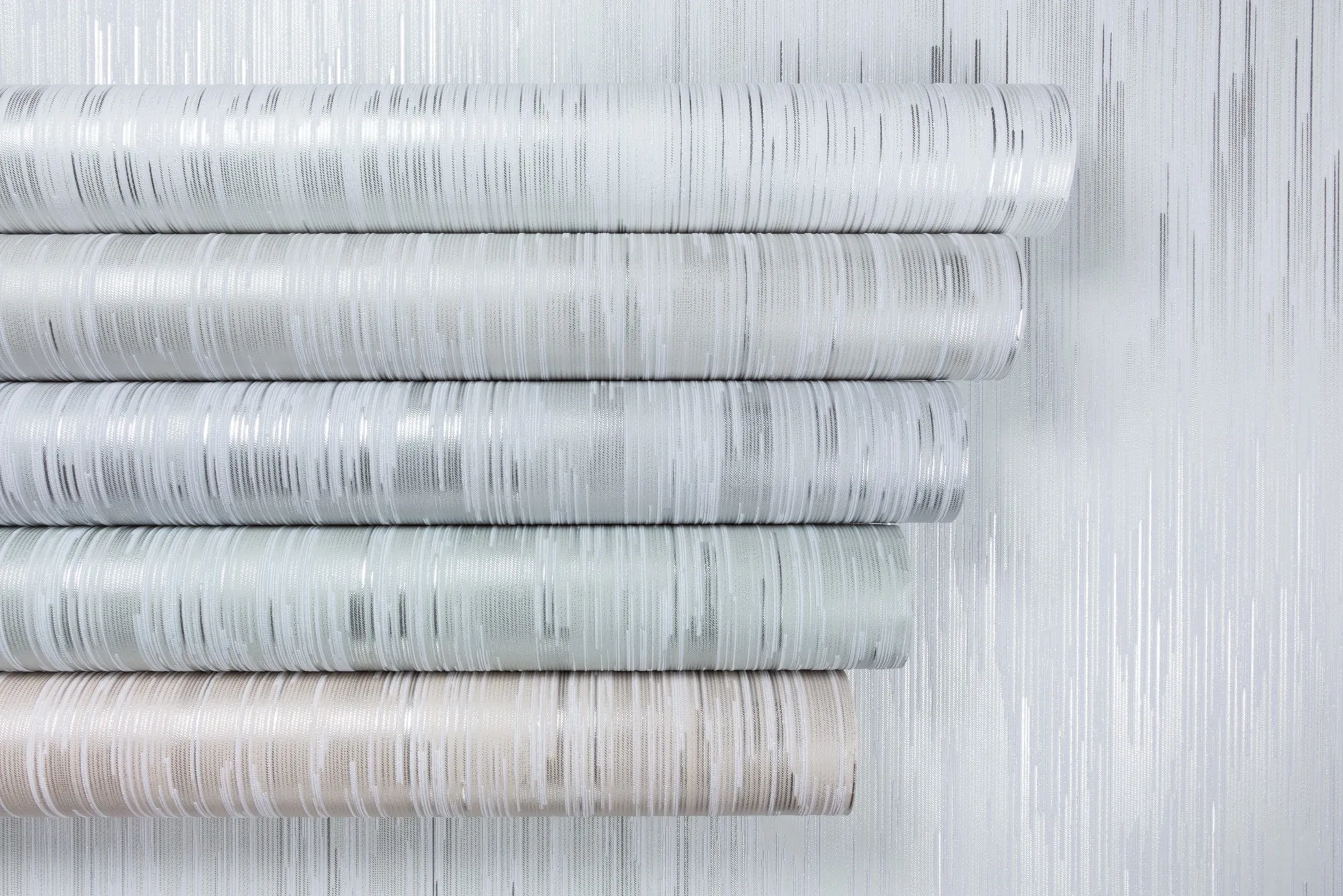 Vinyl Foam wallpaper on non-woven base Vinil RAIN DHS-1587-05 beige