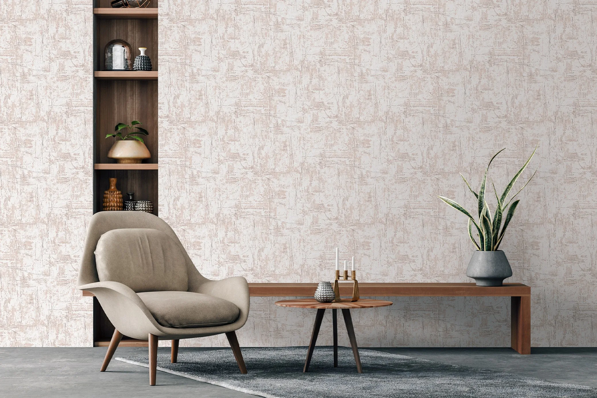 Carrera Wallpaper Collection – Modern Stone Texture for Elegant Interiors | Art Vision Decor DHS-1597-04