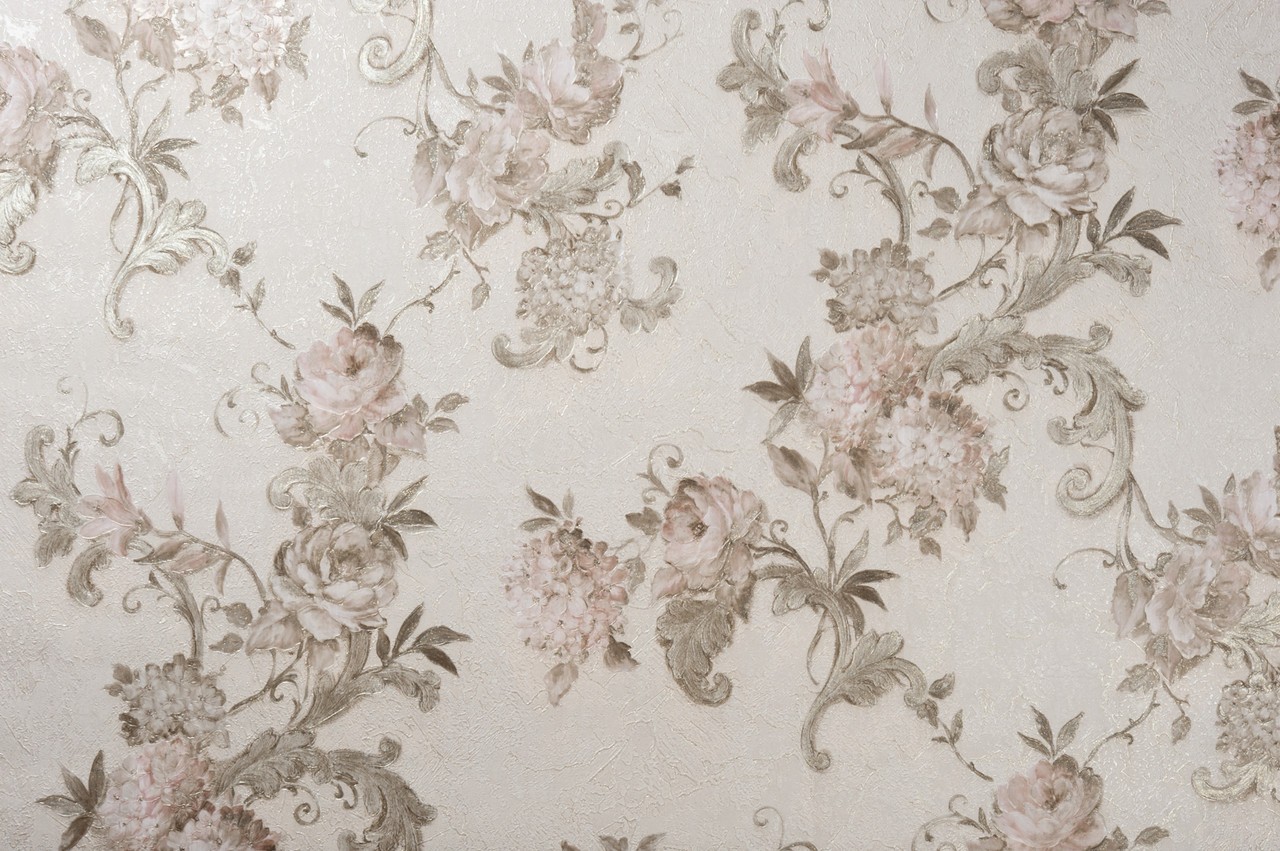 Hot Embossed wallpaper on Non-Woven Base Vinil Agava SHT 6-1405 Beige 10,05 x 1,06 m