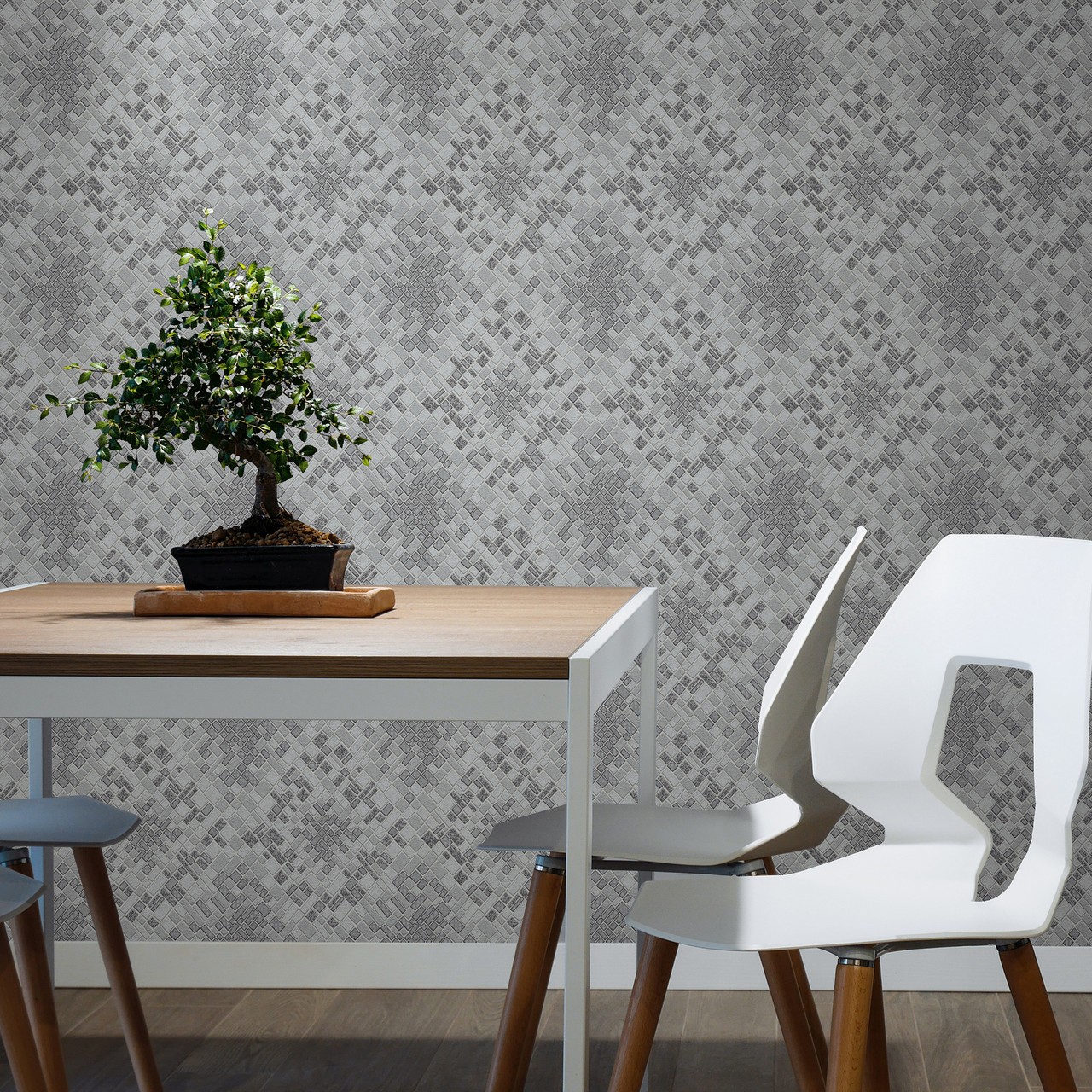 Vinyl Foam wallpaper on paper backing Vinil Django MNK 6-1059 Light Sandy 10,05 x 0,53 m