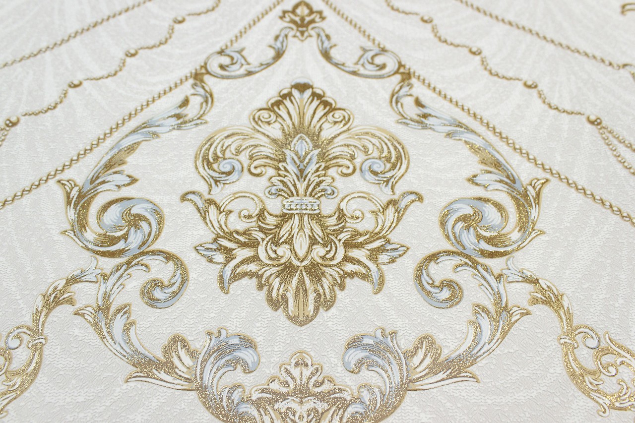 Vinyl Foam wallpaper on non-woven base Vinil Lankaran  DHS-1416/8 Light Brown 10,05 x 1,06 m