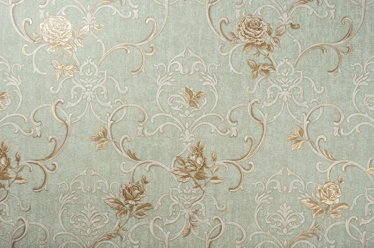 Vinyl Foam wallpaper on non-woven base Vinil Donna  DHS-1460/4 Olive 10,05 x 1,06 m