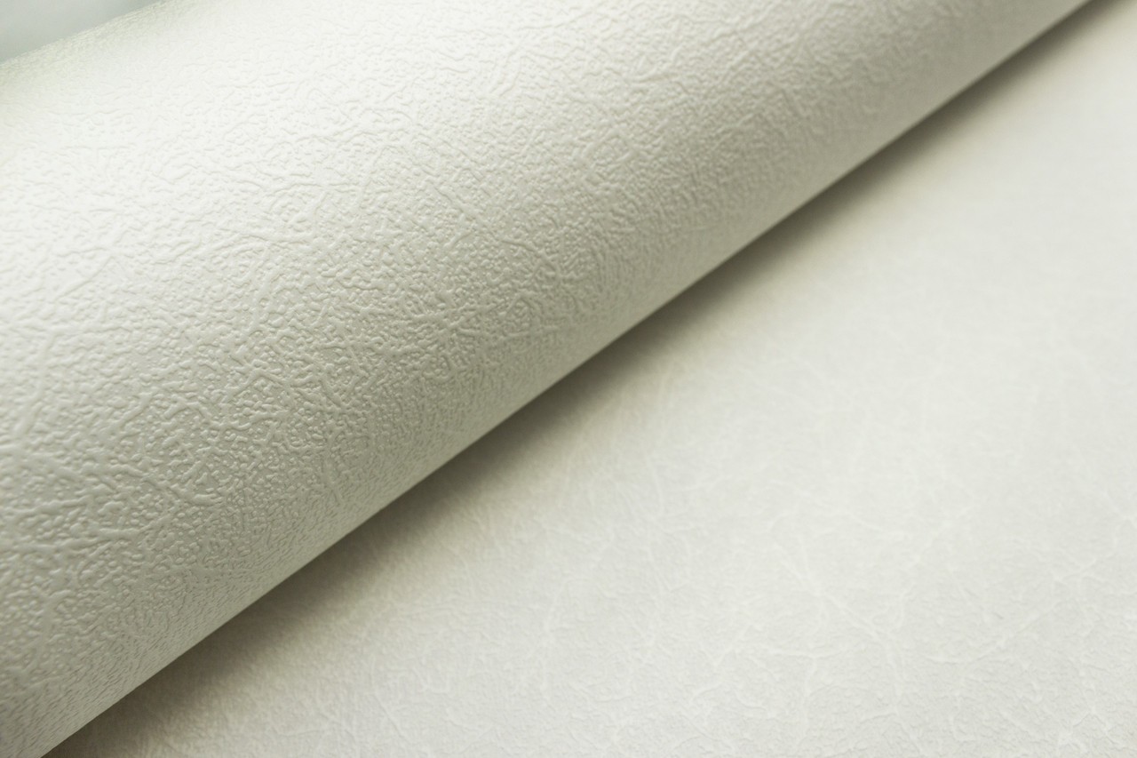 Vinyl Foam wallpaper on non-woven base Vinil Painted Wallpaper PRO 3 White 25 x 1,06 m