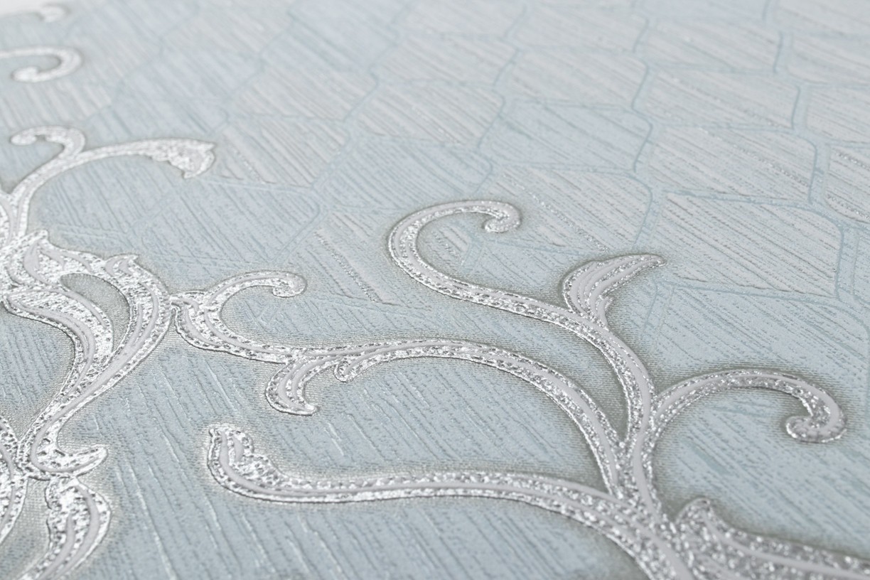 Vinyl Foam wallpaper on non-woven base Vinil Amina  DHS-1474/4 Mint 10,05 x 1,06 m