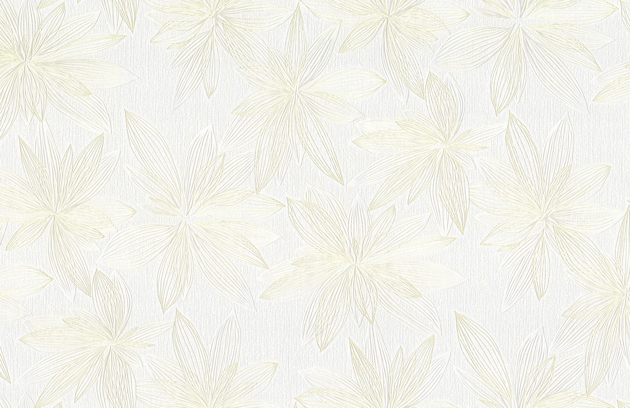 Vinyl Foam wallpaper on non-woven base Vinil Aturina  DHS-1476/2 White 10,05 x 1,06 m