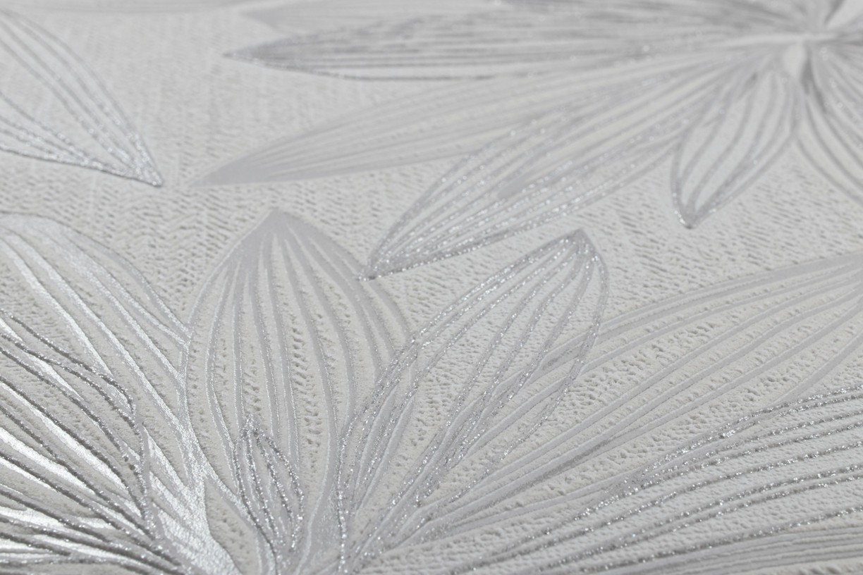 Vinyl Foam wallpaper on non-woven base Vinil Aturina  DHS-1476/5 Gray 10,05 x 1,06 m
