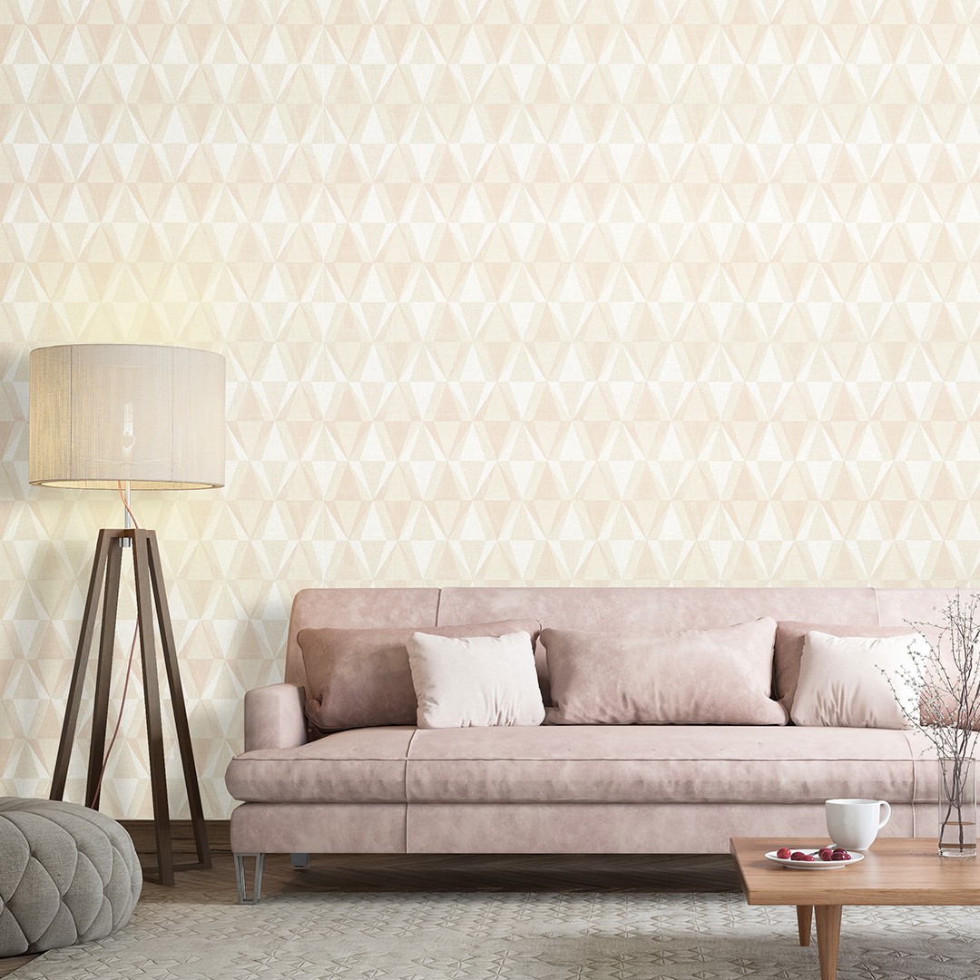 Hot Embossed wallpaper on Non-Woven Base Vinil Tiggo SHT 5-1535 Gray 10,05 x 1,06 m