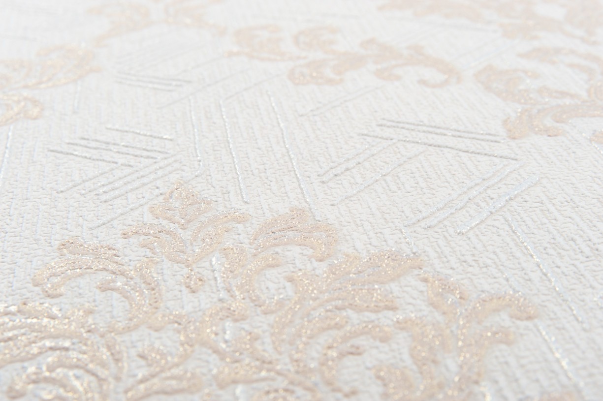 Vinyl Foam wallpaper on non-woven base Vinil Shamani DHV-1489/1 Beige-Sandy 10,05 x 1,06 m