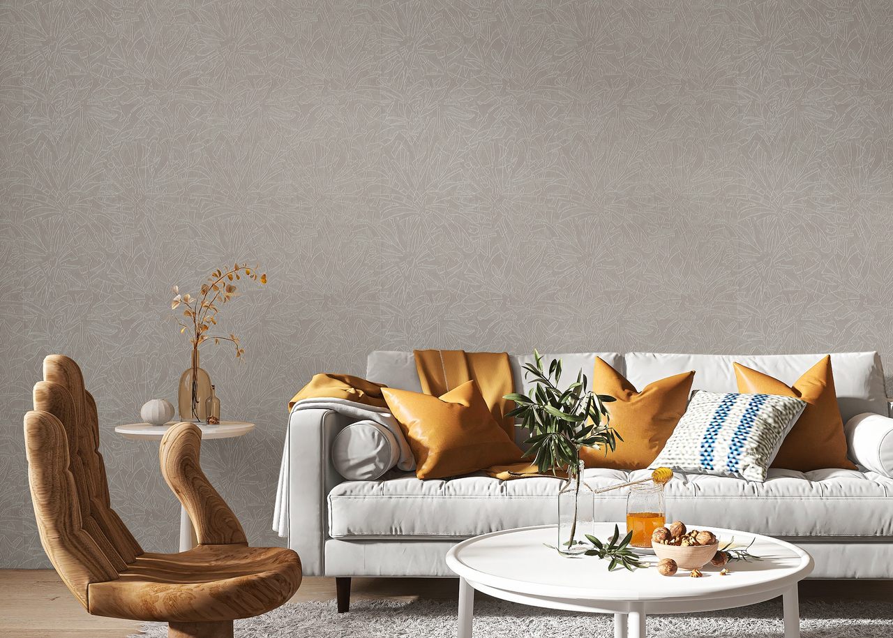 Vinyl Foam wallpaper on non-woven base Vinil Fiji  DHS-1480/2 Lillac 10,05 x 1,06 m