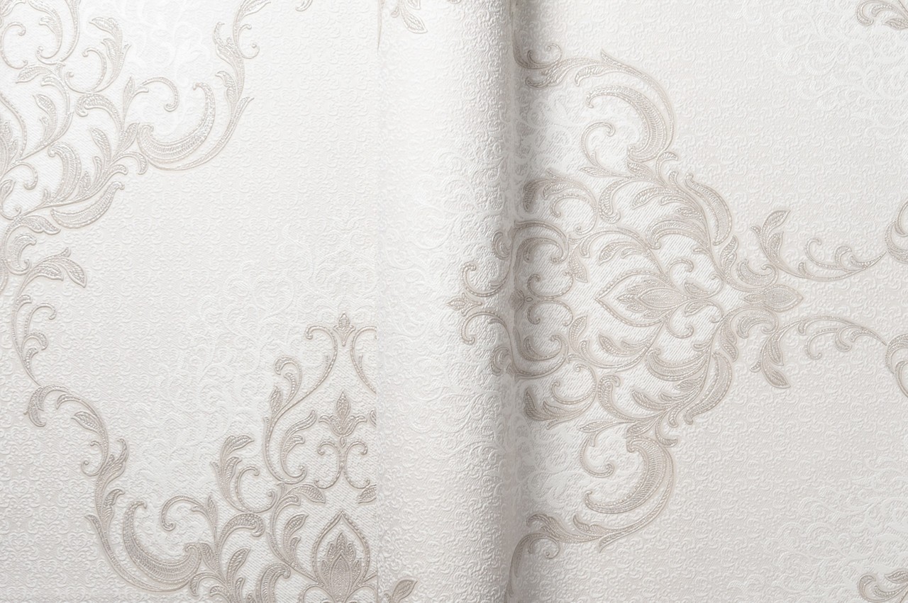 Vinyl Foam wallpaper on non-woven base Vinil Damir KFV 1-1631 Light-Brown 10,05 x 0,53 m