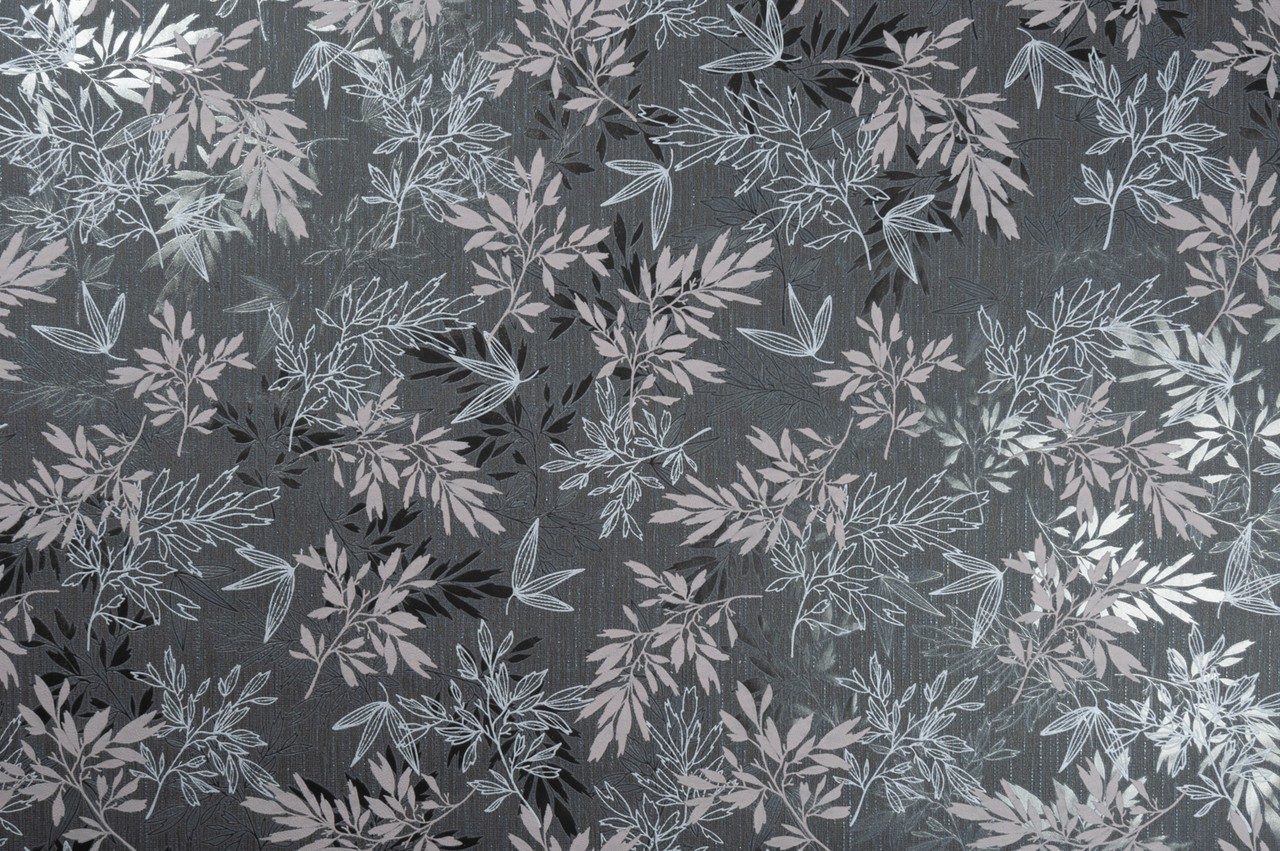 Vinyl Foam wallpaper on non-woven base Vinil Cashmere DHV-1594/6 Dark Gray 10,05 x 1,06 m