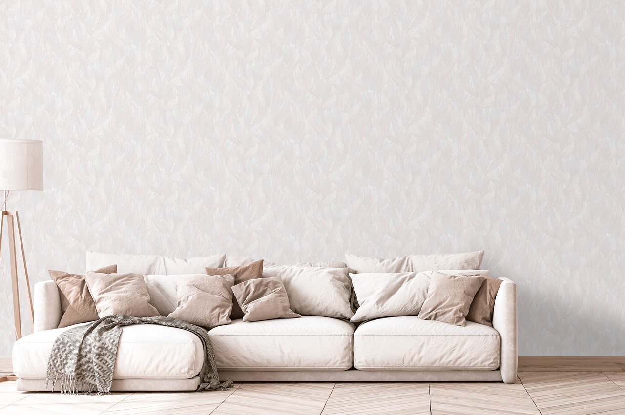 Vinyl Foam wallpaper on non-woven base Vinil Aqua DHV-1595/1 Ligth Yellow 10,05 x 1,06 m