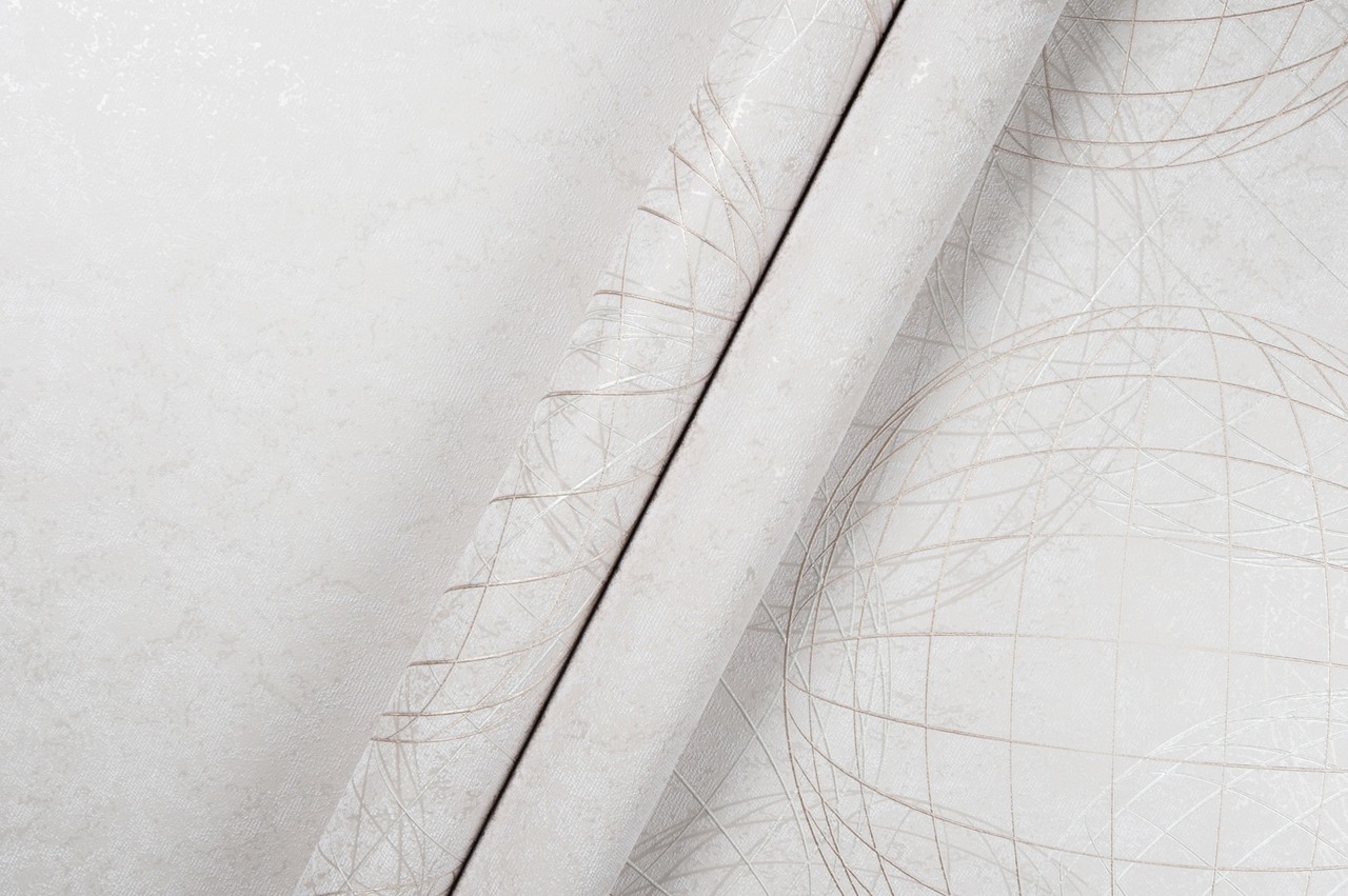 Vinyl Foam wallpaper on non-woven base Vinil Sphere DHN-1641/3 Cold-Beige 10,05 x 1,06 m